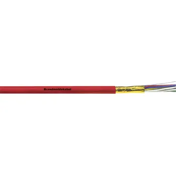 elektrický kabel LAPP 1708001/1 kabel pro požární hlásiče J-Y(ST)Y 1 x 2 x 0.8 mm červená metrové zboží