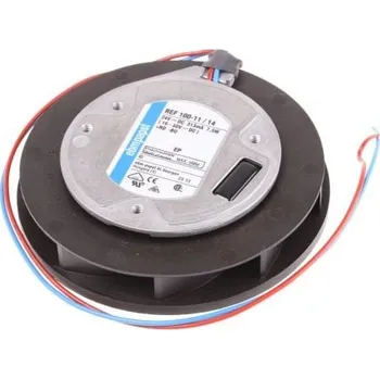 PC ventilátor Odstředivý ventilátor odstředivé 86m³/h 24 V DC řada REF100