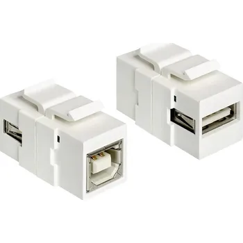 Delock USB 2.0 adaptér [1x USB 2.0 zásuvka A - 1x USB 2.0 zásuvka B] 1982627