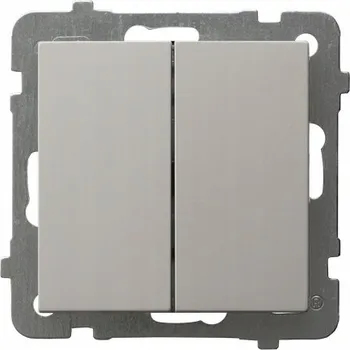 vypínač SCHODIŠŤOVÝ PŘEPÍNAČ DVOJITÝ OSPEL AS ŁP-10G/m/82 KAŠMÍR