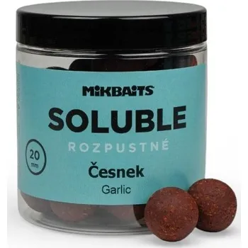 Boilies Mikbaits Rozpustné Boilie Soluble Česnek 250 ml Průměr nástrahy: 20mm