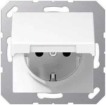 Jung 1násobné vestavný zásuvka alpská bílá A1520KIKLWW 1 ks