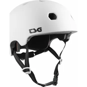 Cyklistická přilba TSG Chrániče Meta Solid Color Satin White L/XL TSG BÍLÁ