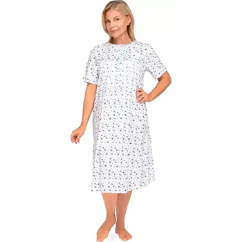 Dámská noční košile 203 DÁMSKÁ KOŠILE BOGNA modrá M