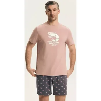 Pyžamo Henderson 44520 Brad kr/r M-3XL fialová M