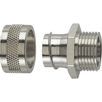 HellermannTyton 166-31005 PSC25-FM-M25 hadicová spojka kov M25 21.10 mm rovná 1 ks