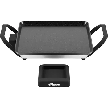 Tristar Slim S BP-2666 elektrický gril grilovací talíř plynulý regulátor teploty černá