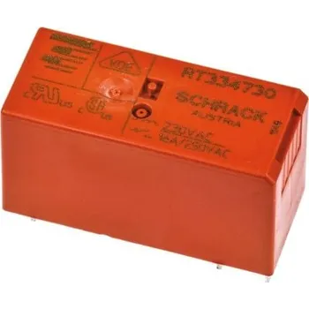 Relé Relé bez blokování SPNO Montáž na PCB 230V ac RT1