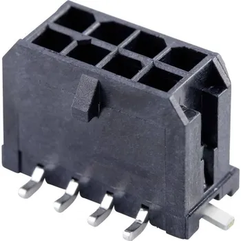 Elektrický konektor Molex vestavná pinová lišta (standardní) 8, rozteč 3 mm, 430450818, 1 ks Tape on Full reel