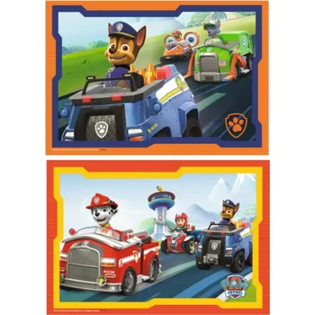 puzzle pro nejmenší RAVENSBURGER Puzzle Tlapková patrola v akci 2x12 dílků