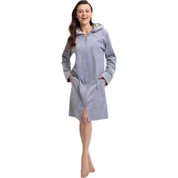 Dámský župan Dámský župan LUNA.1237 šedá melanž XL 0