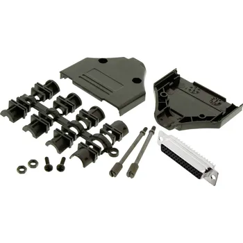 MH Connectors MHDTPPK25HD44FSK sada D-SUB zásuvková lišta 180 ° Pólů: 25 pájecí kalíšek 1 ks