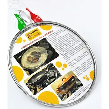 Cedník a síto Rozptylovač plamene ¤19cm s ručkou SVANERA ANELLO 8752