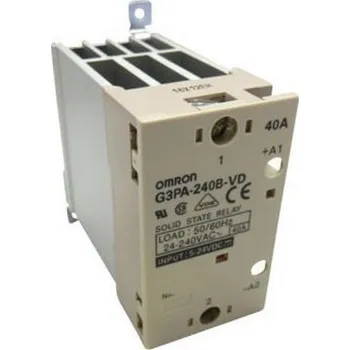 Relé Polovodičové relé 40 A Lišta DIN Nulový kříž 264 V G3PA