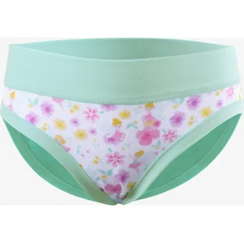 Dívčí spodní prádlo Gina Dívčí klasické kalhotky 20029P tyr.modrá/bílá 140/146