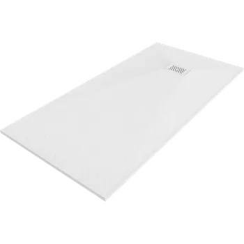 Sprchová vanička Mexen Hugo, obdélníková sprchová vanička SMC 170 x 90 cm, bílá, bílá krytka, 42109017-W