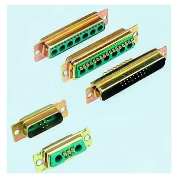 Video redukce Konektor D-Sub, řada: DMW, orientace těla: Rovný, počet kontaktů: 7, Montáž na panel, Samec Smíšené kontakty D-Sub A,