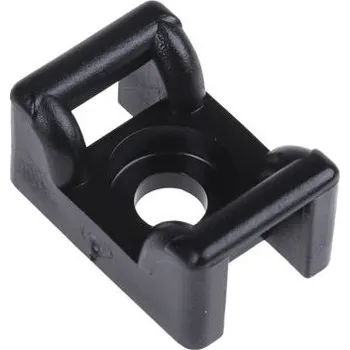 Stahovací páska Držák kabelových stahovacích pásek pro 6mm široké pásky 18mm 12 mm barva Černá Ne HellermannTyton