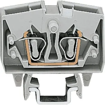 WAGO 264-701 průchodková svorka 6 mm pružinová svorka osazení: L šedá 1 ks