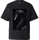 BOSS Tričko Eharpa2 antracitová / černá