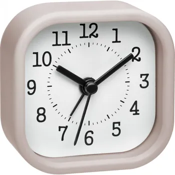 Budík TFA Dostmann 60.1035.16 Quartz budík pastelová růžová časů buzení 1