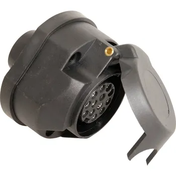 Přívěs HP Autozubehör 28253 zásuvka pro zapojení přívěsu [15 póĺová zástrčka - 13 pólová zásuvka] plast