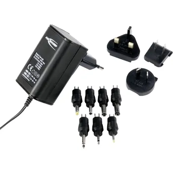 Ansmann 1209-0000 zásuvkový napájecí adaptér, nastavitelný 3 V/DC, 4.5 V/DC, 5 V/DC, 6 V/DC, 7.5 V/DC, 9 V/DC, 12 V/DC 600 mA 7.2 W