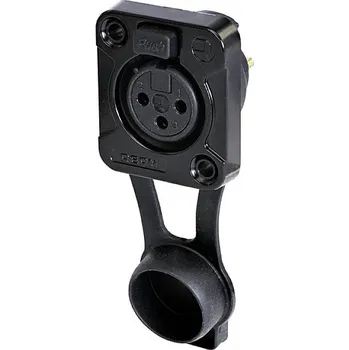 Elektrická zásuvka Rean AV RRX3F-Z-002-1 XLR konektor zásuvka, vestavná Pólů: 3 1 ks