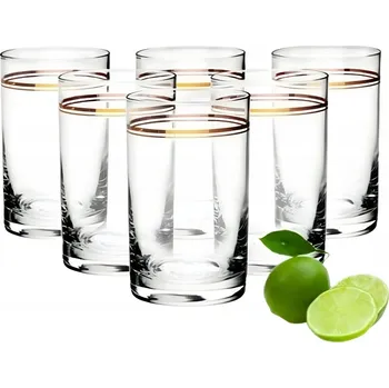 Sklenice Sklenice na kávu a čaj Krosno 250 ml 6 ks