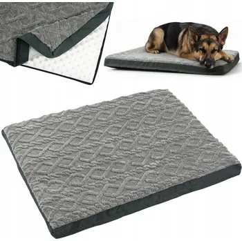 Pelíšek pro psa VELKÝ PELÍŠEK PRO PSA KOČKU 104x69 cm MATRACE PODLOŽKA VODĚODOLNÁ MĚKKÁ XXL