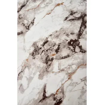 Tapeta Tapeta samolepicí omyvatelná role mramor bílá měděná černá 60x280 cm