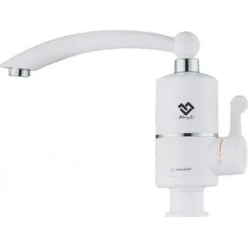 Vodovodní baterie Stojánková baterie s ohřevem vody bílá