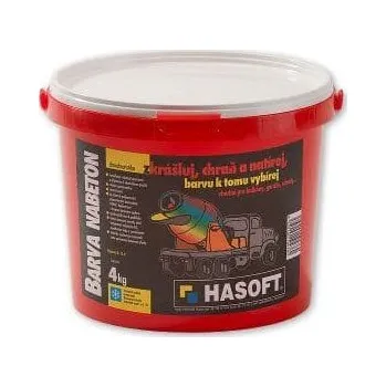 barva na zeď HASOFT Barva nabeton 4 kg