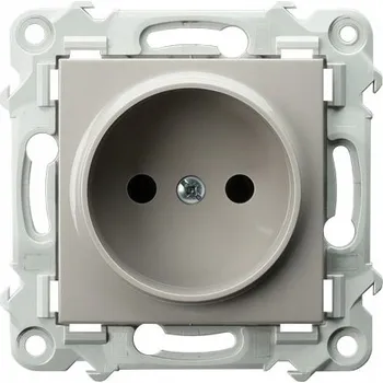 Elektrická zásuvka Ospel béžová nástěnná Elektrická Zásuvka