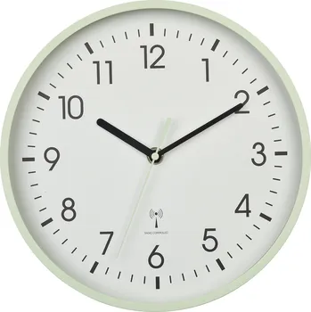 Hodiny TFA Dostmann 60.3550.04 DCF nástěnné hodiny 24.5 cm x 4.2 cm , mátová