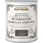 Rust-Oleum vintage Barevný email křídový, grafitový, matný, 750 ml 14010.HU.0.75