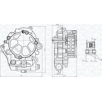 Motor automobilu Olejové čerpadlo MAGNETI MARELLI 351516000077