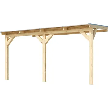 Pergola WEKA Dřevěná zahradní pergola 672 (4,3x2,7 m)