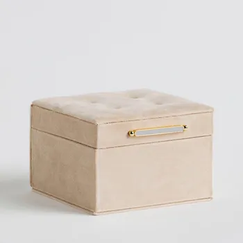 Šperkovnice Béžová šperkovnice na bižuterii Home & You Nappo model malá home&you