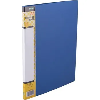 Prezentační složka s 10 kapsami D.Rect A4 modrá