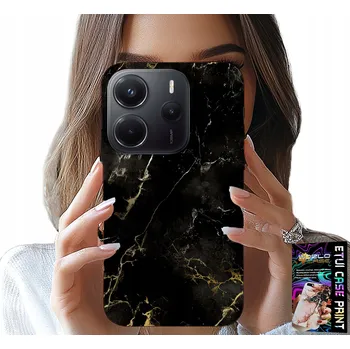 Pouzdro na mobilní telefon POUZDRO PRO XIAOMI NOTE 14 4G - KAMENNÉ ELEGANTNÍ POUZDRO