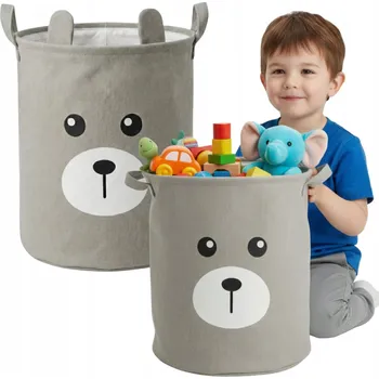 Úložný box Úložný box na hračky a kostky se stahovací šňůrkou, velký XXL, organizér, kontejner