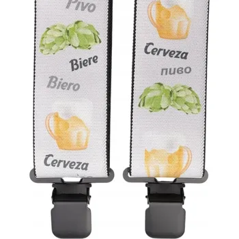 Kšandy Ewena šle ke kalhotám bílé