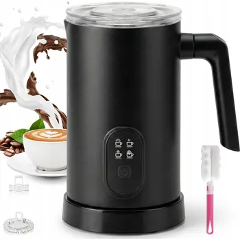 Šlehač mléka Napěňovač mléka Ruhhy 500W 4v1 s LED displejem, bez BPA