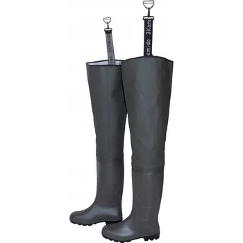 Prsačky RYBÁŘSKÉ BRODÍCÍ KALHOTY, Brodící kalhoty 3Kamido Classic zelené + vak vel. 44