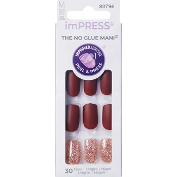 Tipy na nehty Kiss ImPress KIMM10C 30 kusů