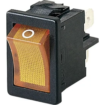 Marquardt 1855.1104 kolébkový spínač 01855.1104-00 250 V/AC 4 A 2x vyp/zap IP40 s aretací 1 ks