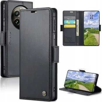 Pouzdro na mobilní telefon Flipové pouzdro Caseme pro realme POCO M3, černé