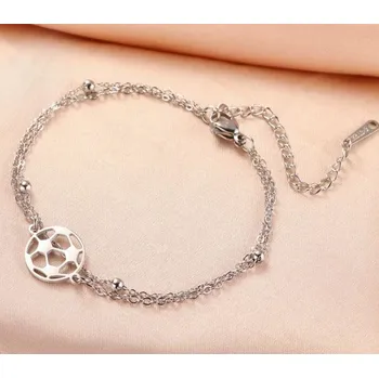 Náramek Ocelový náramek s kopačákem