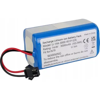 Bezpečnostní kamera AKUMULÁTOR NÁHRADNÍ PRO Ecovacs Deebot N79 N79S N79W 3AH ODOLNÁ BATERIE